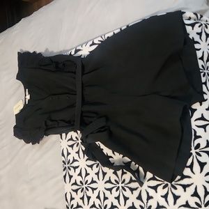 Brand New Black Romper with Pockets XS